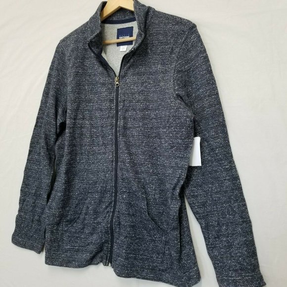 Basic Editions women's jacket size M zip up mock - Picture 7 of 11